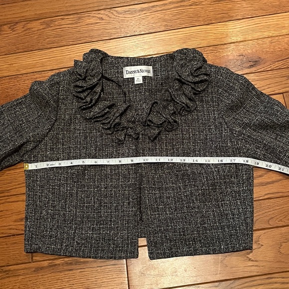 Vintage 90’s Danny & Nicole retro sheath dress w/cropped jacket 6P-8P - Picture 12 of 14